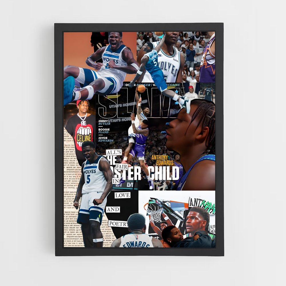 Poster Les Titans de la NBA – affiche Basketball (vue 2)
